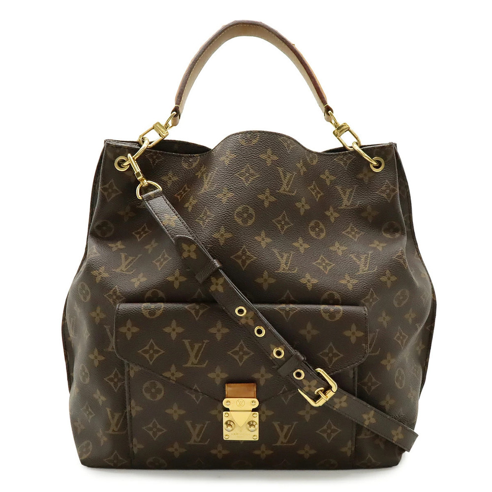 LOUIS VUITTON Monogram Metis Shoulder Bag Hobo Handbag